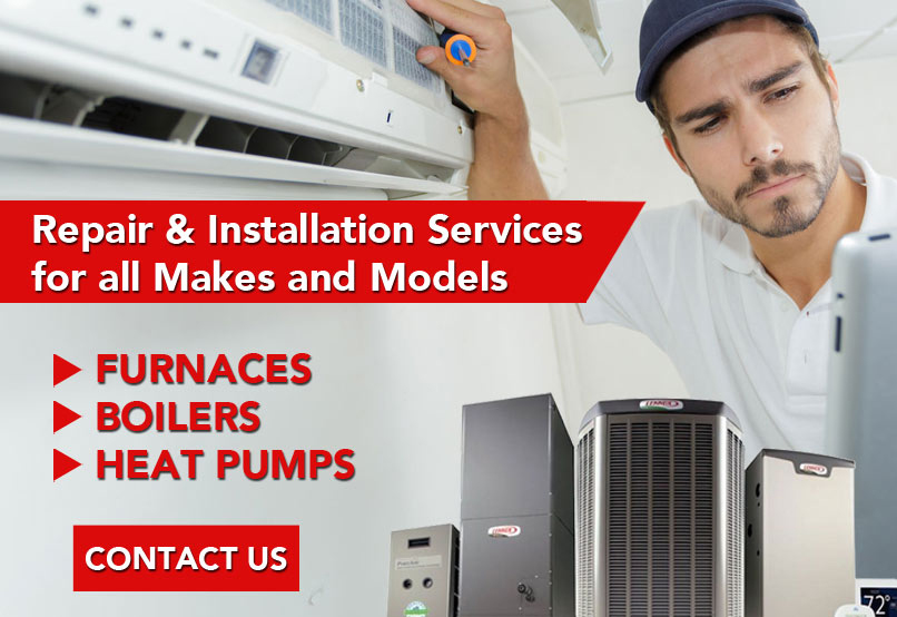Pelican HVAC technician providing emergency service on Long Island NY